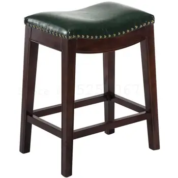 

Bar Chair Solid Wood Stand Jade Ware Gold Jadeite Glasses Shop Jewelry Shop Special Stand Chair 55cm