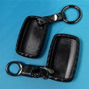

1 Pcs Car Key Case Carbon Silicone Cover For Land Rover Range Rover Sport Evoque Freelander 2 Jaguar XE XJ XJL XF C-X16 V12