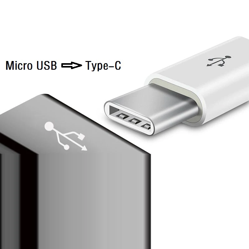 Micro USB To USB C Adapter For Xiaomi Huawei Samsung Galaxy A7