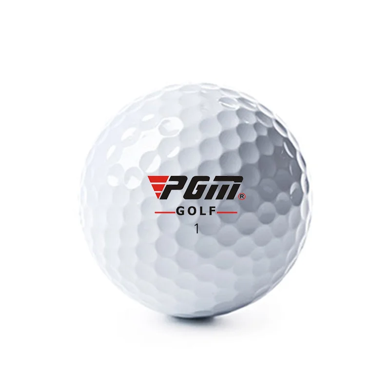 PGM White golf ball Three-layer game ball with LOGO weight 44g hardness 80 Q002 golf balls