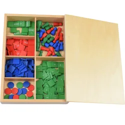 Montessori conjunto de brinquedos de madeira ensino auxiliar educação precoce matemática selo jogo cálculo crianças blocos de construção brinquedos