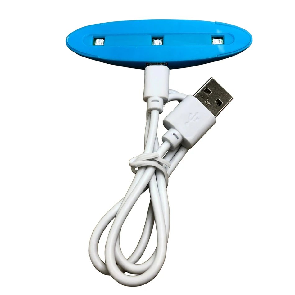 Портативный мини-мост 6 Вт Светодиодный УФ лампа для ногтей USB кабель
