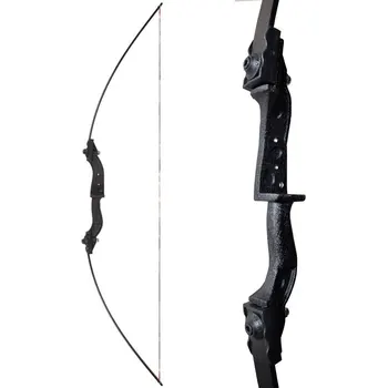 

Archery Bow Hunting Straight Longbow for CS War Game Bow Left and Right Hand Bow for Youth Archery Hunting Outdoor Sports