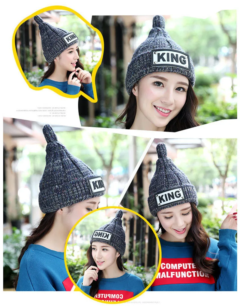 Популярные зимние шапки Skullies Beanies, женские шапки Beanies, женские бархатные теплые разноцветные шерстяные шапки, зимние шапки для женщин