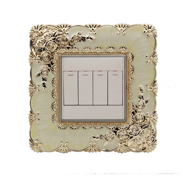 

European 86 style Switch paste Acrylic Plastic wall paste Switch sleeve Double socket Decoration paste protective cover Hotel