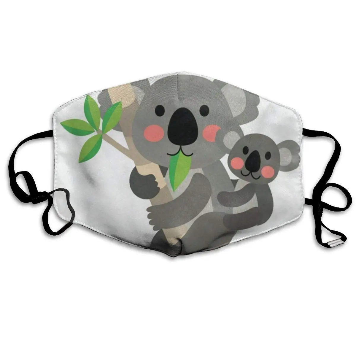

Koala Family Personalized Dust Mouth Mask Reusable Anti-Dust Face Mask Adjustable Earloop Skin Protection