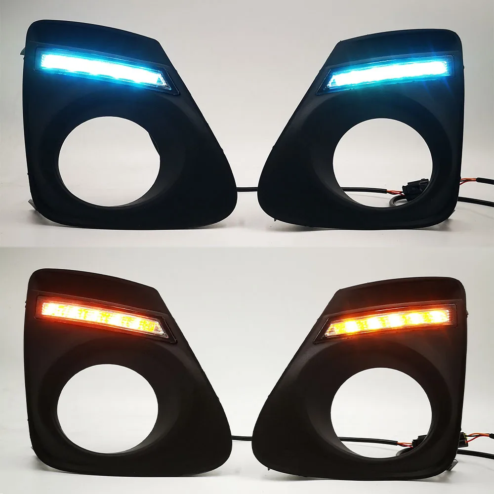 Car Flashing 1set For Toyota Corolla 2011 2012 2013 Led Drl Daytime