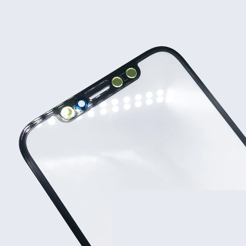 2 комплекта AAAA переднее внешнее стекло с OCA+ рамка с наклейками Наборы для iPhone X сенсорный экран Запасные части