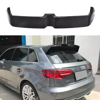 

Carbon Fiber Rear Roof Spoiler Window Wing for Audi A3 Sline / S3 / RS3 Type 8V Hatchback 4 Door 14-18 Not for 2 Door