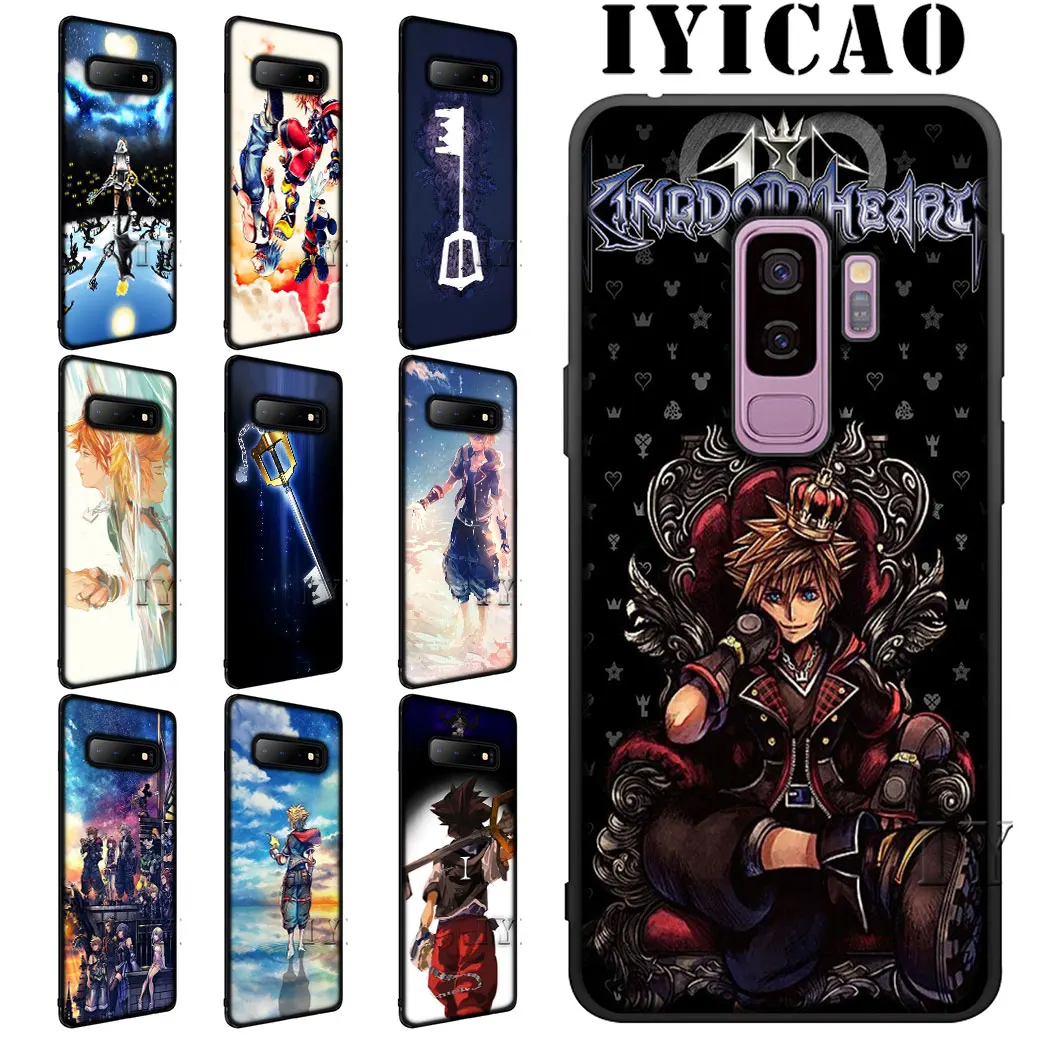 

IYICAO Kingdom hearts Soft Case for Samsung Note 8 9 10 Plus A70 A50 A40 A20 A10 M40 M10 M20 M30 A10S A20S A30S A40S A50S