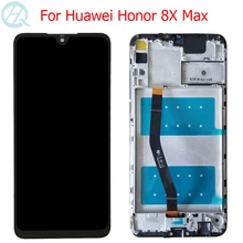 Ensemble écran tactile LCD avec châssis, 7.12 pouces, pour Huawei Honor 8X Max AL10, Original=