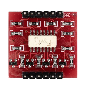 

HW-399 4-channel Optocoupler Isolation Module for Arduino high and low level expansion board electronic building blocks Red