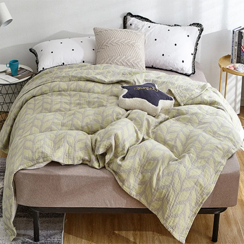 Хлопковое одеяло s и покрывала для кроватей Mantas Cobertor на диване летнее дышащее одеяло плед - Цвет: 002