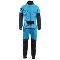 LKVER Drysuits Oeko-Tex Pro Fabric Nylon Waterproof TI Zippers Latex Gasket on Neck and Wrist  Fully Seal Recommend Use Padding