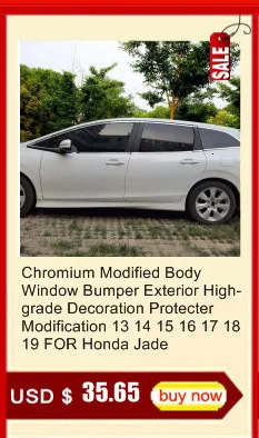 Car Auto Modified Headlamp Door Handle Interior Dashing Sticker Strip Decoration Accessories 13 14 15 16 17 18 FOR Honda Jade