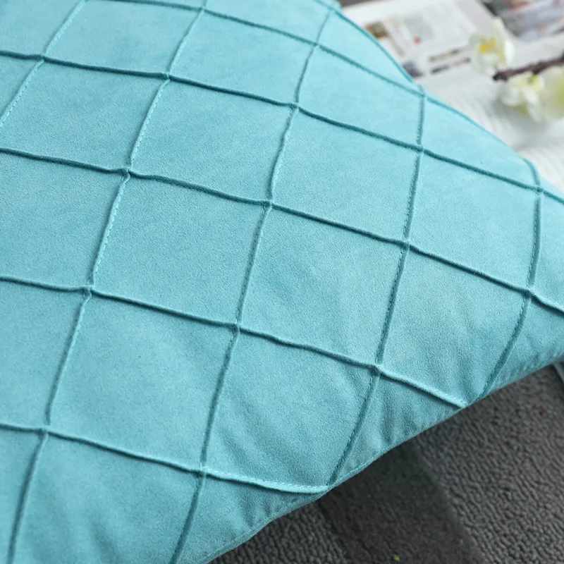 Желтый, синий, темно-зеленый вышитый латтический чехол для подушки, складка для дома, декоративная наволочка для подушки, пиломатериал, чехол для подушки 45X45 см/30x50 см