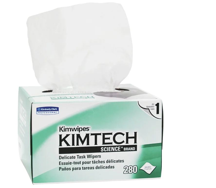 Многоцелевой волоконно-оптический Kimwipes/чистящие салфетки