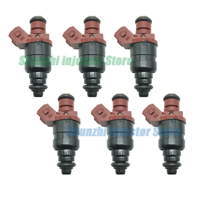 6 шт. Форсунка топливной форсунки для Volkswagen VW Passat Audi A4 A6 2.8L V6 078133551BA