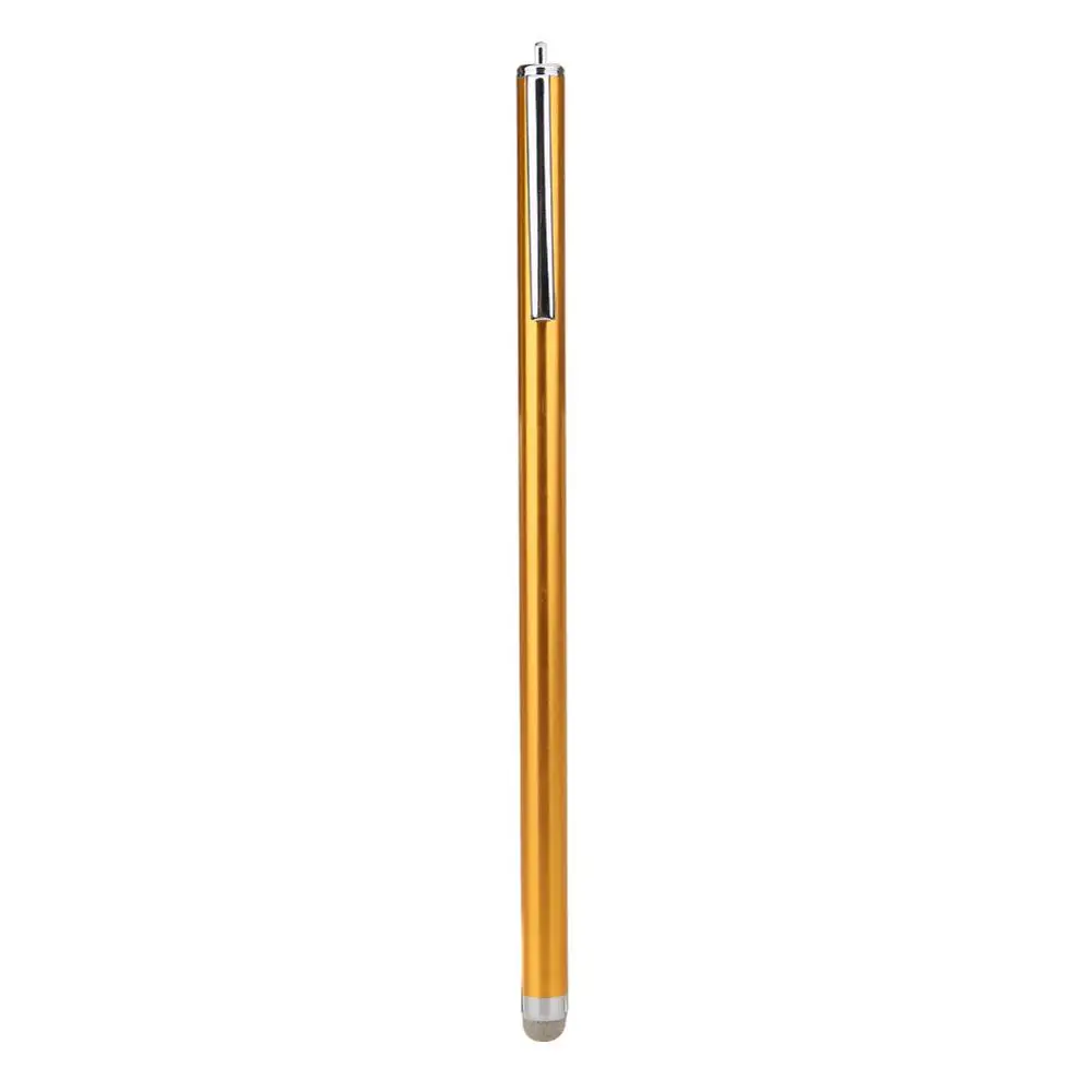 Микро-Волоконный сенсорный экран Стилус емкостный Ручка для iPhone Tablet PC - Цвета: Золотой