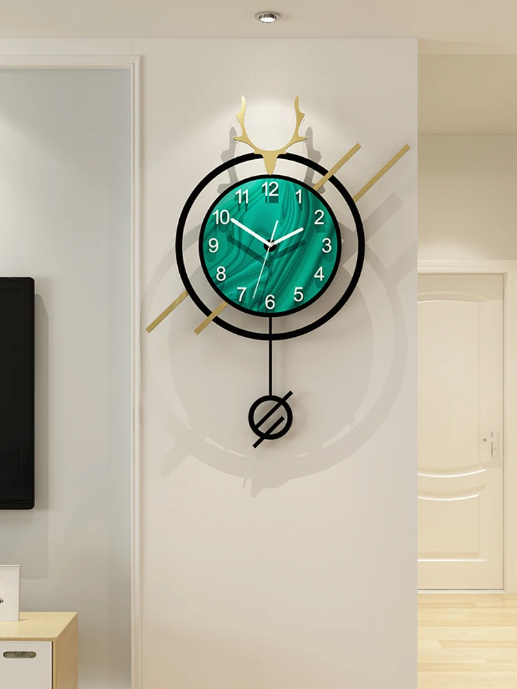 

Large Silent Art Wall Clock Modern Design Kitchen Creative Wall Clock Large Living Room Reloj Pared Home Decoration JJ60WC