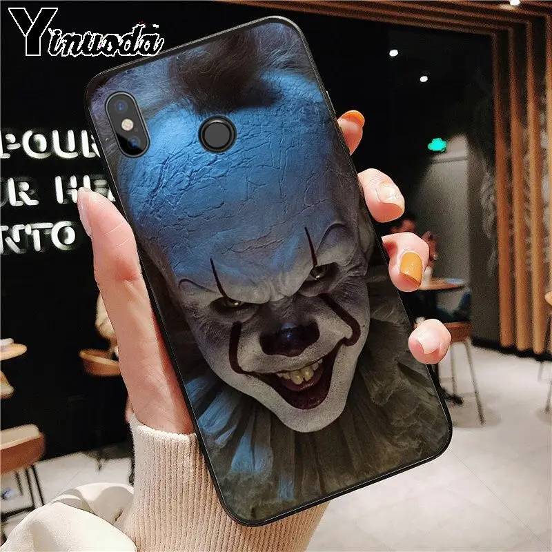 Клоун террор это Coque оболочка аксессуары для телефона чехол для redmi 5plus 5A 6pro 7 note5A 7A note6pro note7 крышка