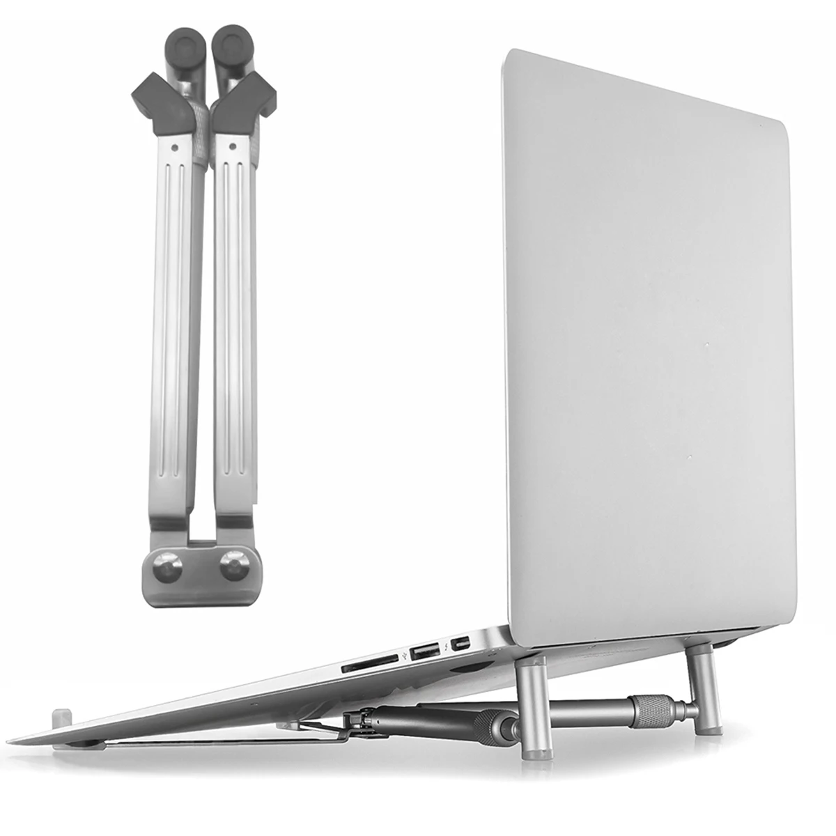 

X-Shape Folding Laptop Stand Portable Suspended Notebook Computer Aluminium Alloy Laptop Holder Stand For 12-17inch Laptops
