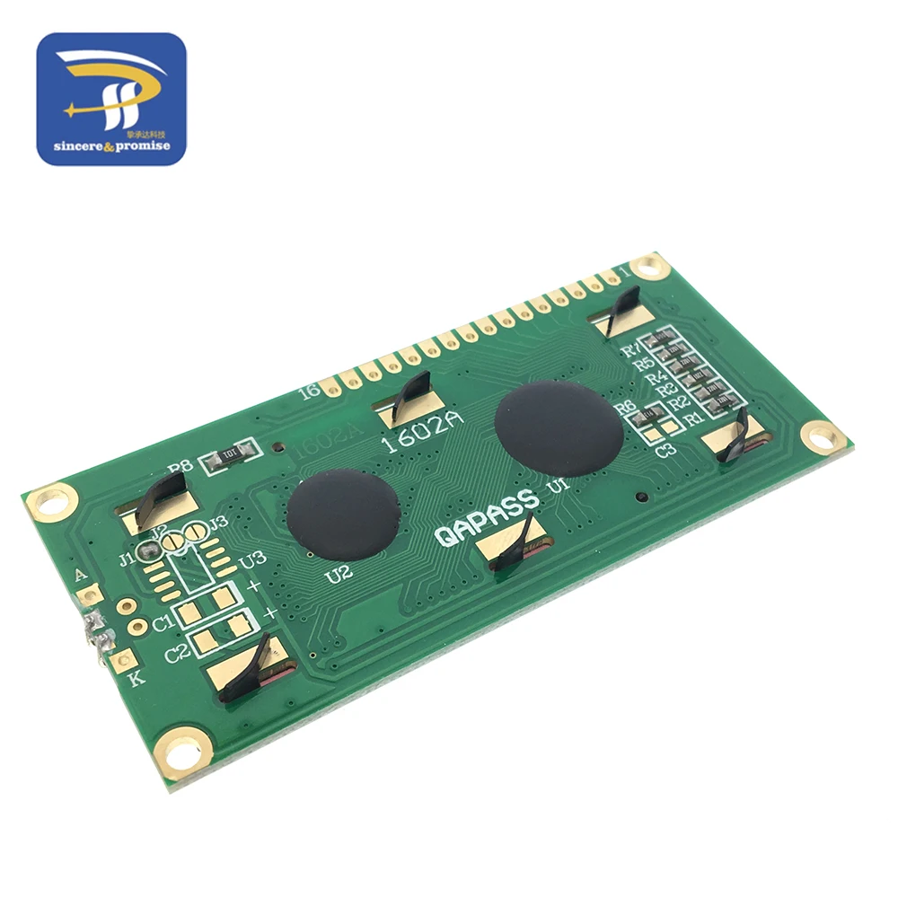 LCD1602 PCF8574T PCF8574 IIC/I2C / Interface 16x2 Character LCD Display Module 1602 5V Blue/ Yellow Green Screen For Arduino DIY lcd display module display module