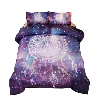 

New Product Magic Wind Chimes 3/4 Pcs Bedding Set Pillowcase Bed Sheet Bed Cover Set Of Bed Linens