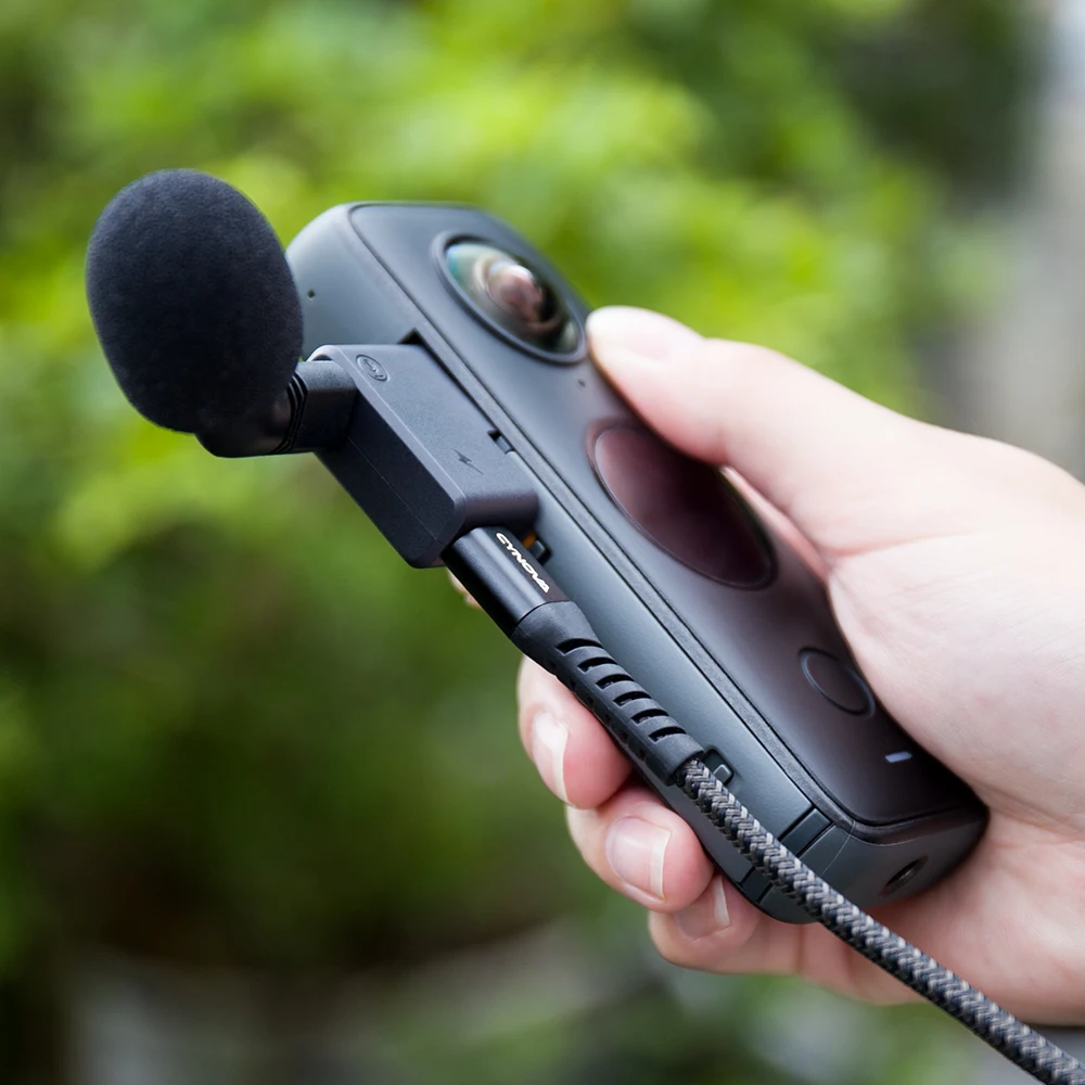 Insta360 ONE X2 & Dual3.5mm USB-CAdapter