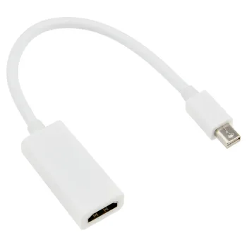 

20cm Portable Audio Multimedia Mini Display Ports MINI DP to HDMI Adapter Converter Short Cable Cord For Macbook Pro Air