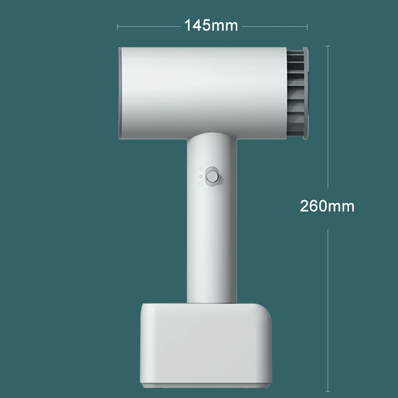 Hair Dryer Cordless Rechargeable Hot and Cold Wind Hair Dryer Travel Wireless Blow Dryer for Art Painting Home Outdoor Camping Pet