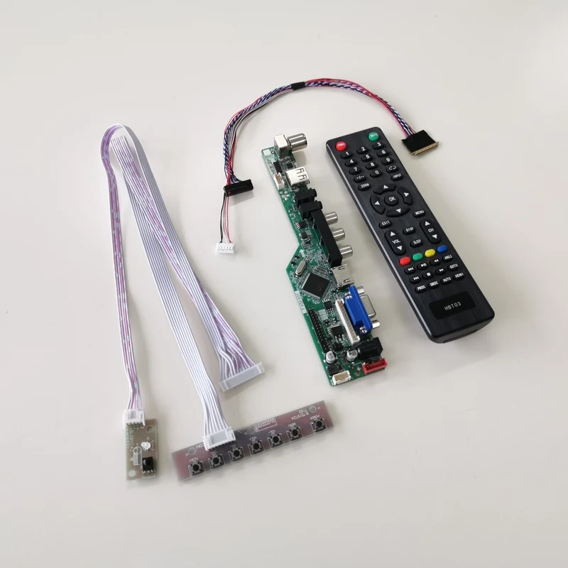Для N133B6-L25/L26 панель для ноутбука 13," WLED LVDS 40Pin T. V56 дисплей Контроллер привод карты HDMI VGA USB AV RF 1366*768 DIY kit