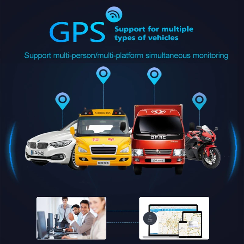 Auto GPS Tracker Shock Alarm GPS GSM Locator Tracking Gerät Fernbedienung Anti-Diebstahl Überwachun