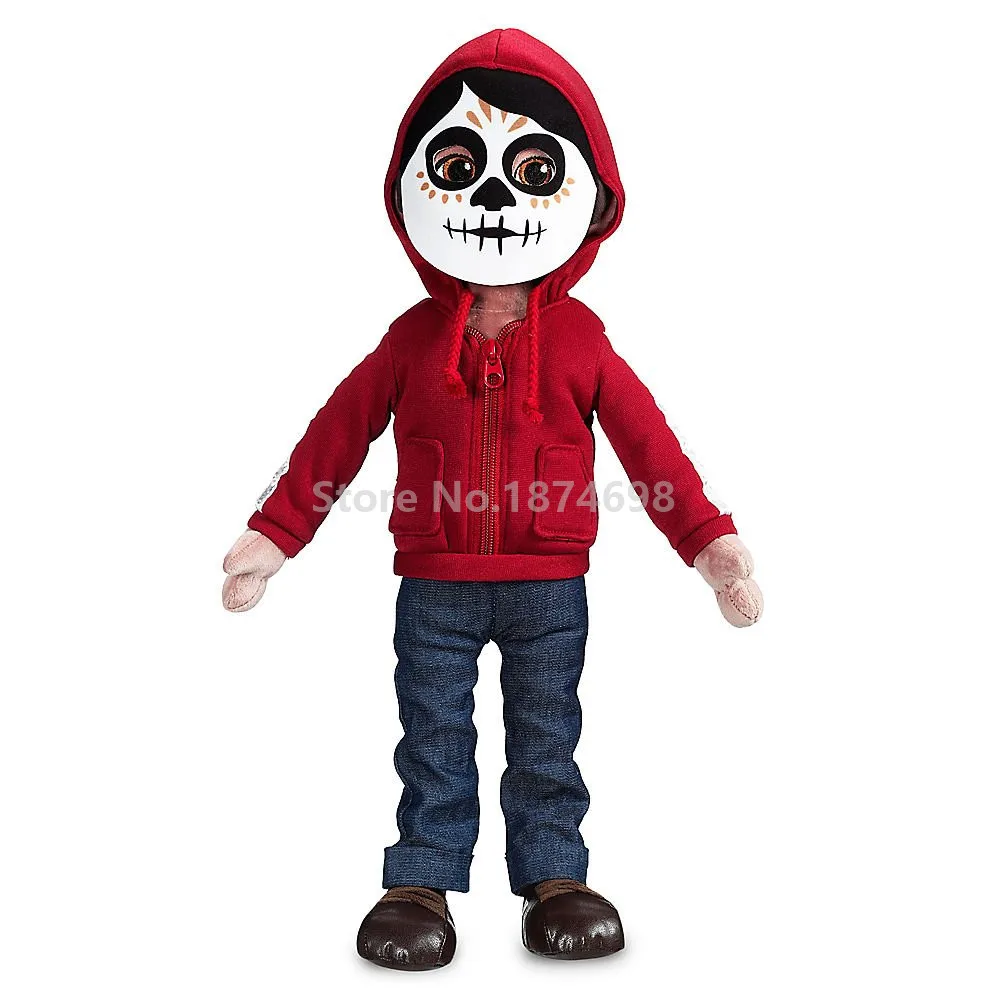 Новые плюшевые игрушки Coco Miguel с кукла в маске 40 см набивные детские игрушки для мальчиков детские подарки