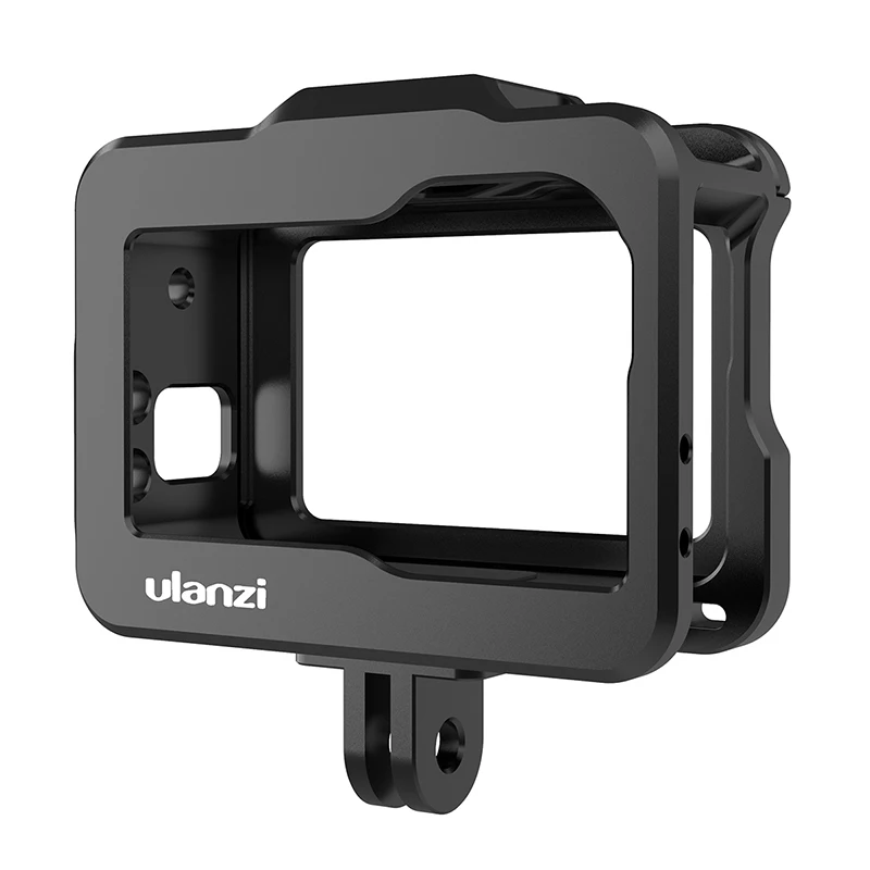 Ulanzi OA-1 Vlogging металлический чехол для Dji Osmo Action Vlog чехол с холодным башмаком для микрофона светодиодный светильник