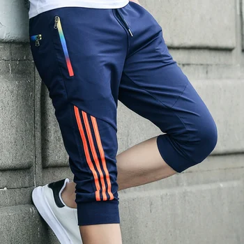 

New 2020 Summer Casual Shorts Men Striped Pants Men's Sportswear Short Sweatpants Jogger Breathable Trousers Boardshorts Man