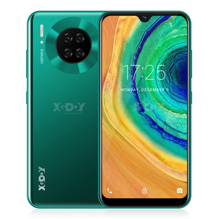 XGODY mate 30 4G смартфон Android 9,0 6,26 дюймов 19:9 полный экран 3 ГБ 32 ГБ MTK6737 четырехъядерный 8 Мп камера 2850 мАч мобильный телефон on AliExpress 