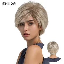 Smeshannyj Korichnevyj I Blond Strizhka Ombre Zhenskij Parik Lohmatyj Sloistyh Naturalnyh Korotkih Pryamyh Sinteticheskih Volos Zhenskaya Strizhka Taleshe Kupit Nedorogo V Internet Magazine S Dostavkoj Sravnenie Cen Harakteristiki Foto