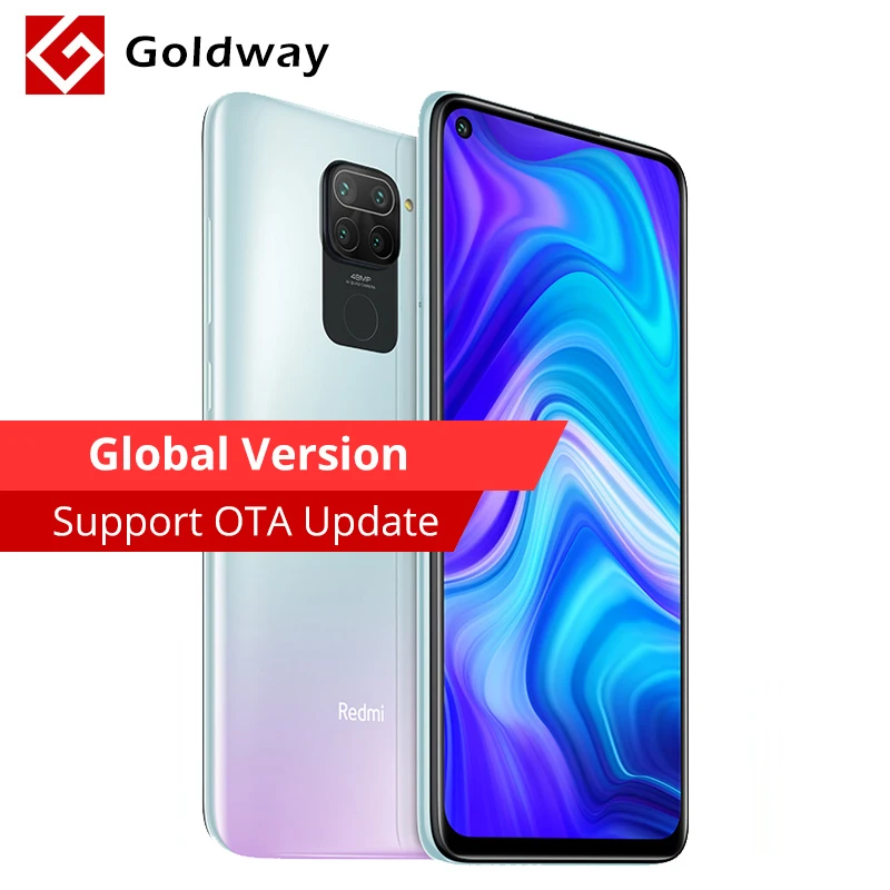 Глобальная версия Xiaomi Redmi Note 9 4 Гб RAM 128 мобильный телефон Helio G85 Восьмиядерный 5020