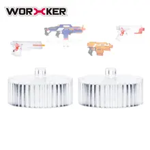 Детские игрушки пусковая игрушка маховик комплект игрушечного пистолета пластиковый маховик мусорный ящик аксессуары для игрушечного пистолета мягкая пуля игрушка