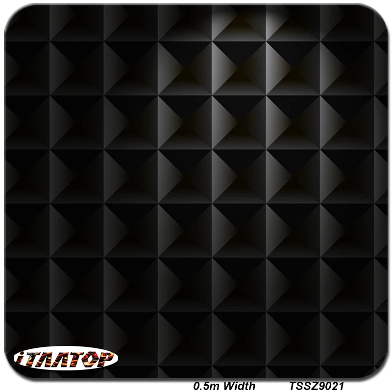 

iTAATOP TSSZ9021 0.5M * 2M Popular Carbon Designs Pattern Hydro Dipping Hydrographics Film Water Transfer Printing Films