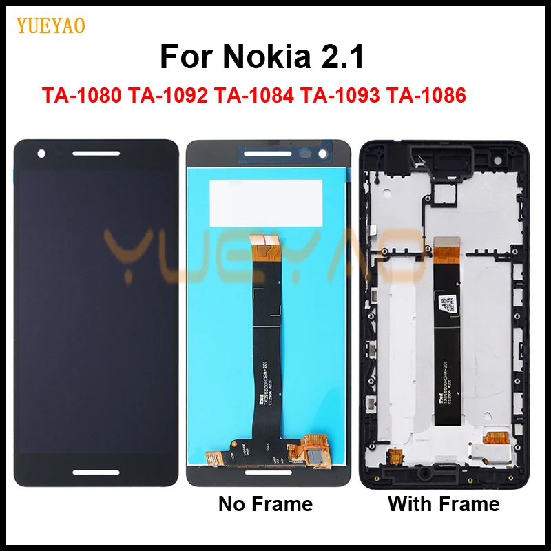 ЖК-дисплей для Nokia 2 1 TA-1080 TA-1084 A-1086 TA-1092 TA-1093 дигитайзер сенсорного экрана в сборе |