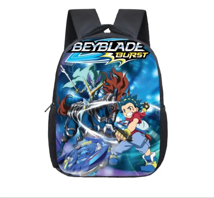 Picture color 12 дюймов Аниме Beyblade Burst рюкзаки для детей студенческий рюкзак для книг Повседневный Рюкзак Мультфильм Mochila школьные подарки - Цвет: Picture color