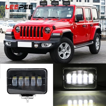 

Car Truck Trailer LED Lamp 6inch 50W Work Light For Offroad SUV 4WD Boat Tractor Bar Motorcycle Headlight 12V 24V Car-styling