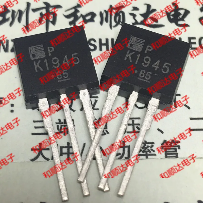 10pcs/lot K1945 2SK1945 New stock TO-262 900V 5A
