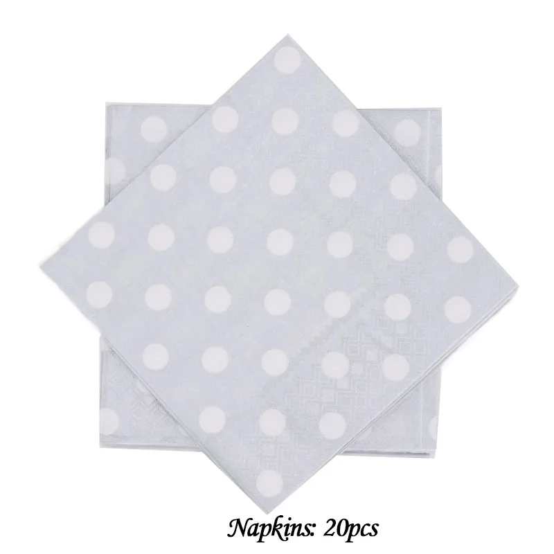 Napkins Чашка 10 шт./лот тематическая вечеринка на день рождения бумажная Золотая лента из фольги одноразовая посуда для вечерние украшения - Цвет: Napkins