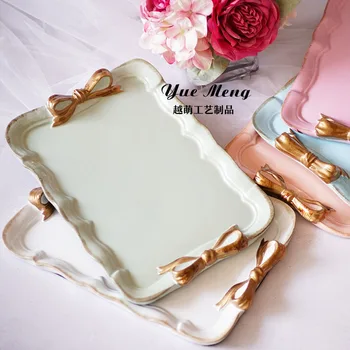 

Wedding sweets beauty ornaments SPA essential oil dish perfume jewelry storage tray North Europe