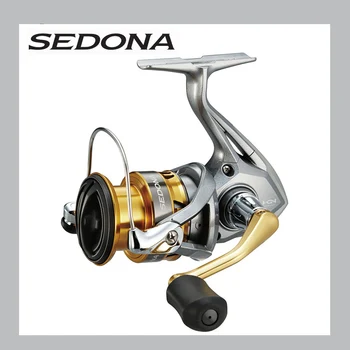 شراء2017 الأصلي SHIMANO SEDONA FI الصيد عجلة 1000 2500 C3000 4000 5000 6000 8000 HAGANE والعتاد 3-11 كجم الغزل بكرات الصيد