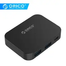 ORICO Мульти USB 3,0 концентратор Высокоскоростной usb-разветвитель type-C USB C концентратор устройство для чтения карт SD TF Поддержка OTG для MacBook Pro OS PC компьютер