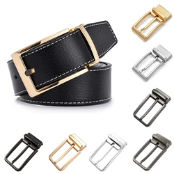 8 Styles Men Alloy Belt Buckle Replacement Belt Head Metal Pin Buckle DIY Leather Craft Business Pants Accessories Supplies